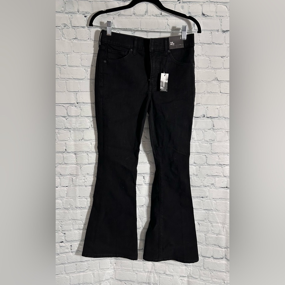 Express Black Flair Jeans Size 2s